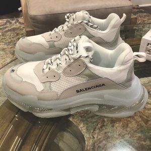 Balenciaga sneakers Triple-S clear sole
